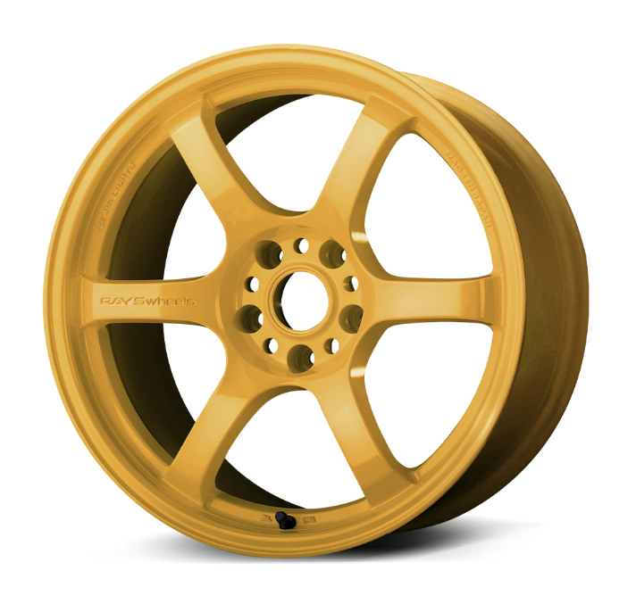 Get Your Hands on RAYS Gram Lights 57DR 2324 LTD 18x9.5 Wheels! Set of 4 in Stunning Mach Yellow