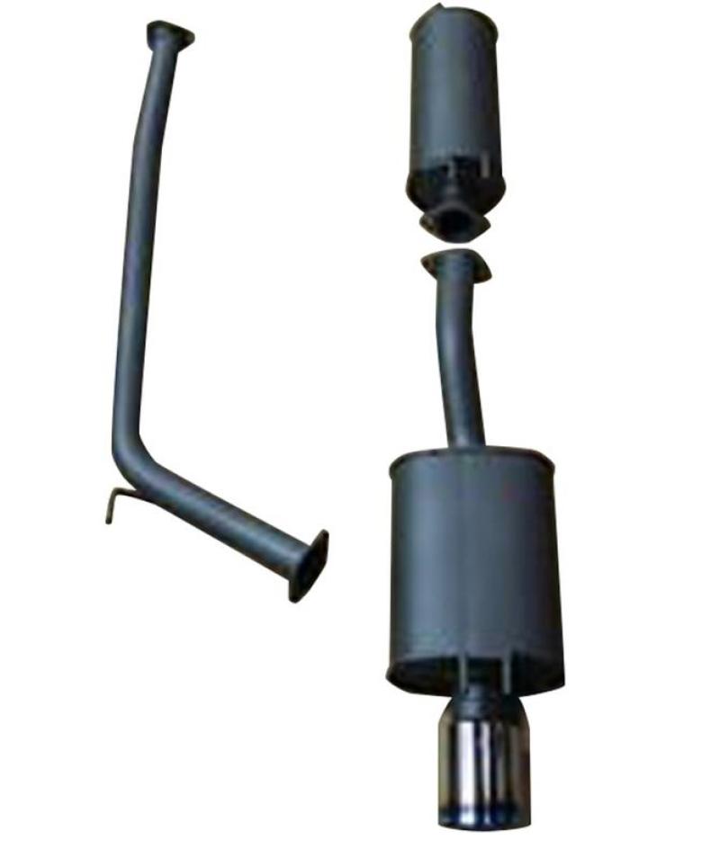 HKS 07-09 Civic Si Sedan - Experience the Thrill of Sport Exhaust with Titanium Tips!