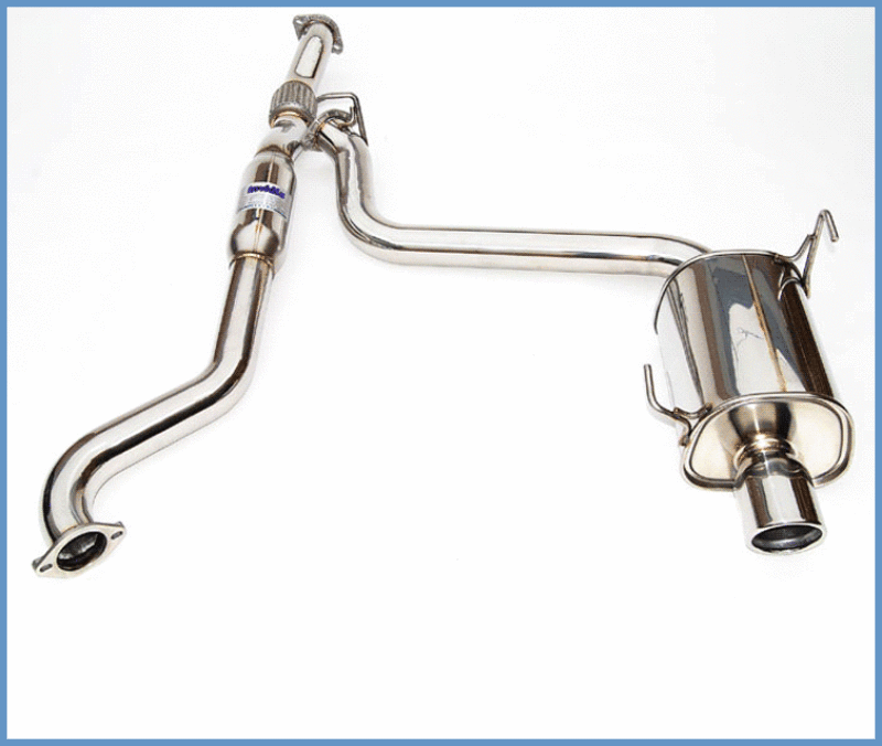Incredible Invidia 15+ Subaru WRX/STI Single Q300 Rolled Stainless Steel Tip Cat-back Exhaust - Upgrade Your Ride Now!