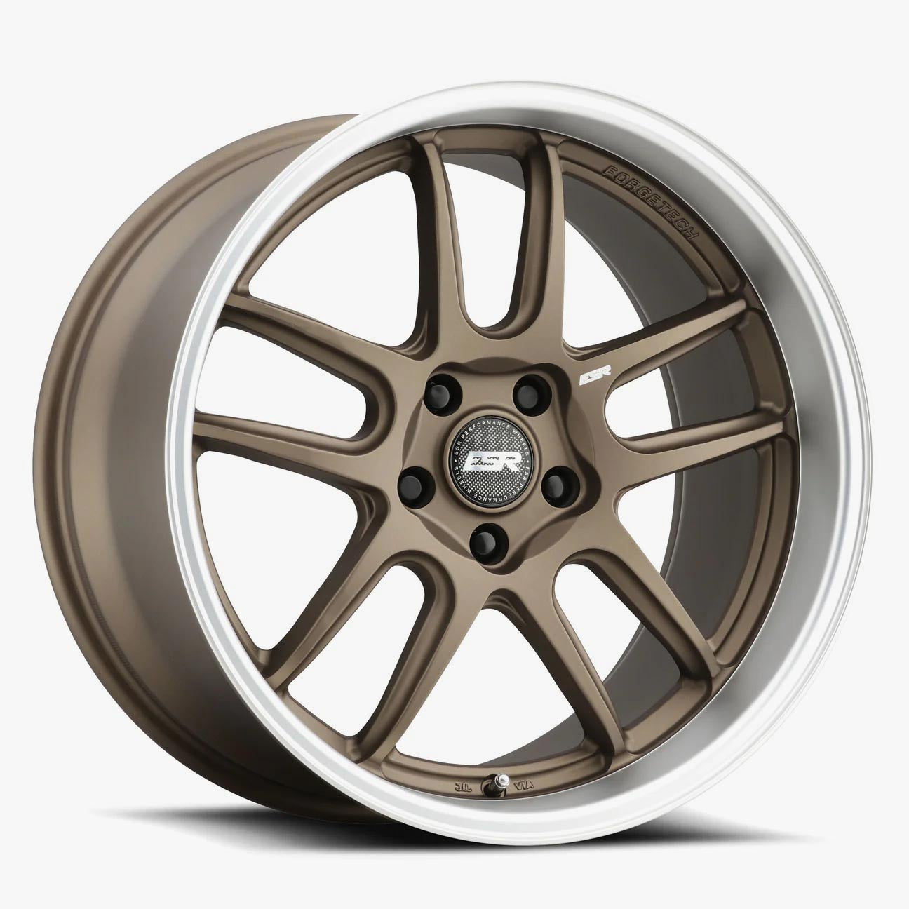 ESR AP8 18x9.5 5x110 Custom Drill ET35 Matte Bronze Machined Lip - Stunning Wheels!