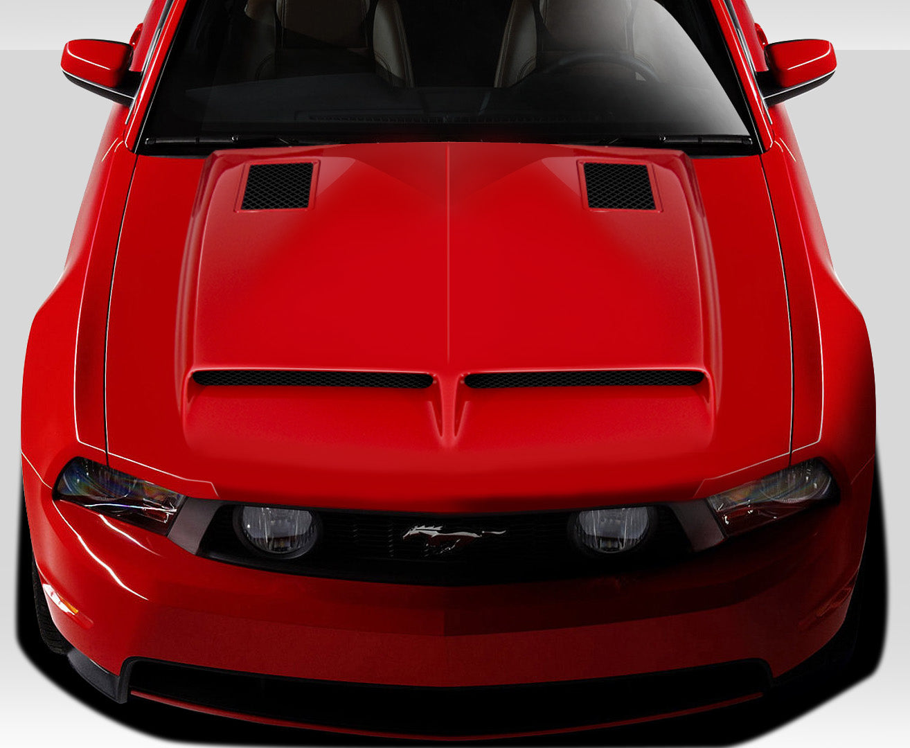 Revamp Your 2010 - 2012 Ford Mustang with Duraflex GT500 One - Piece Hood