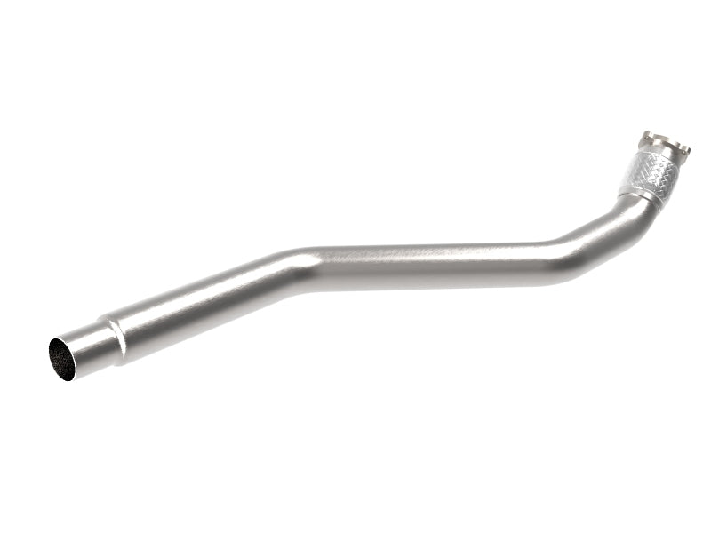 afe POWER MACH Force-Xp: Unleash Your 2009 - 2016 Audi A4/A5 B8 L4-2.0L(t) with 304 SS 3in. Front Resonator Delete Pipe