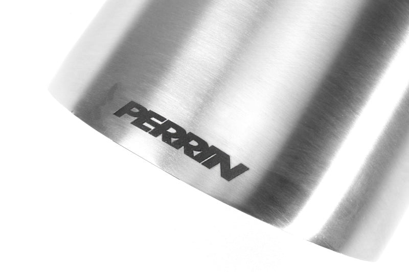 Perrin 2022 BRZ/GR86 Axle Back Exhaust SS - The Ultimate Single Side Exit with Helmholtz Chamber