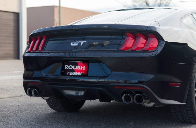 Roush 2018 - 2024 Ford Mustang 5.0L V8 Cat - Back Exhaust Kit (Fastback Only): Unleash Your Mustang's Potential!