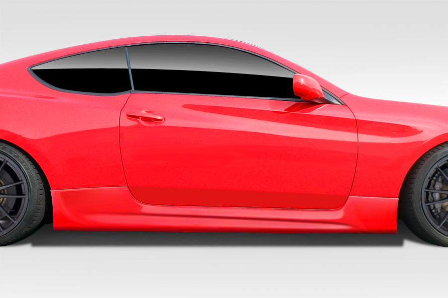 Revamp Your 2010 - 2016 Hyundai Genesis Coupe 2DR with Duraflex AM - S GT Side Skirt Rocker Panels (2 - Piece Set)