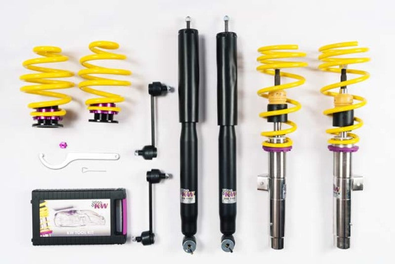 KW Coilover Kit V1: Elevate Your BMW M3 E46 Coupe Convertible!