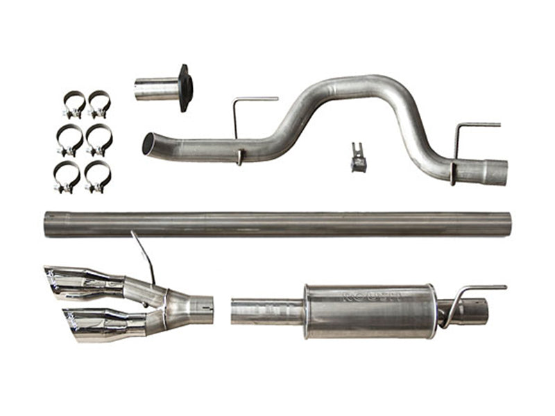 Roush 2011 - 2014 Ford F - 150 3.5L/5.0L/6.2L Side Exit Performance Exhaust System: Unleash the Power! (Incl. SVT Raptor)