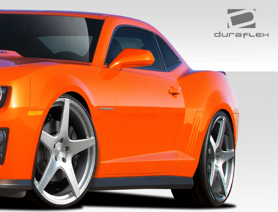 Get the Stunning 2010 - 2015 Chevrolet Camaro Duraflex ZL1 Look 2 - Piece Side Skirts Rocker Panels