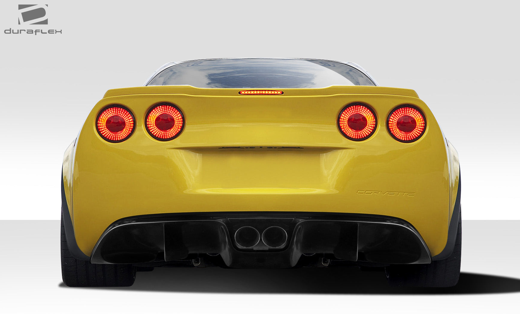 Rev Up Your 2005 - 2013 Chevrolet Corvette C6 with Duraflex GT Racing 5 - Piece Rear Diffuser