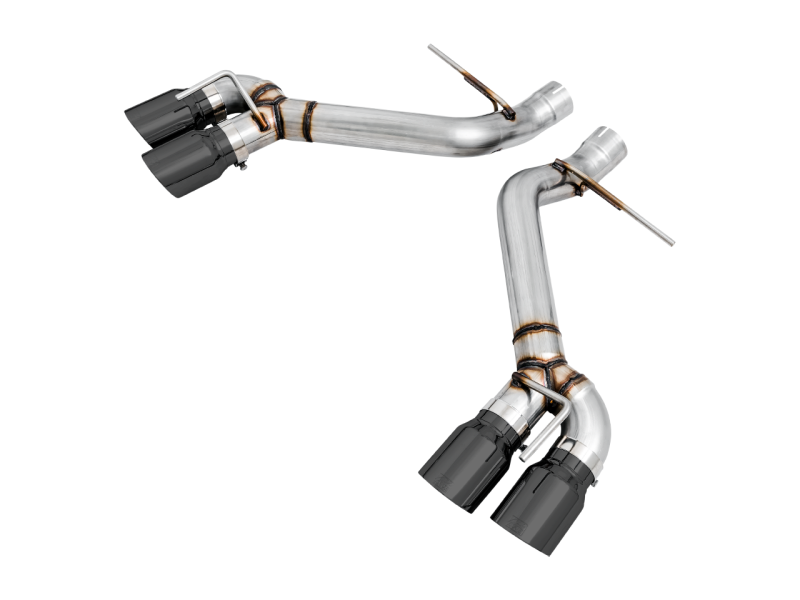 AWE Tuning 16 - 19 Chevrolet Camaro SS Axle - back Exhaust: Track Edition with Quad Diamond Black Tips