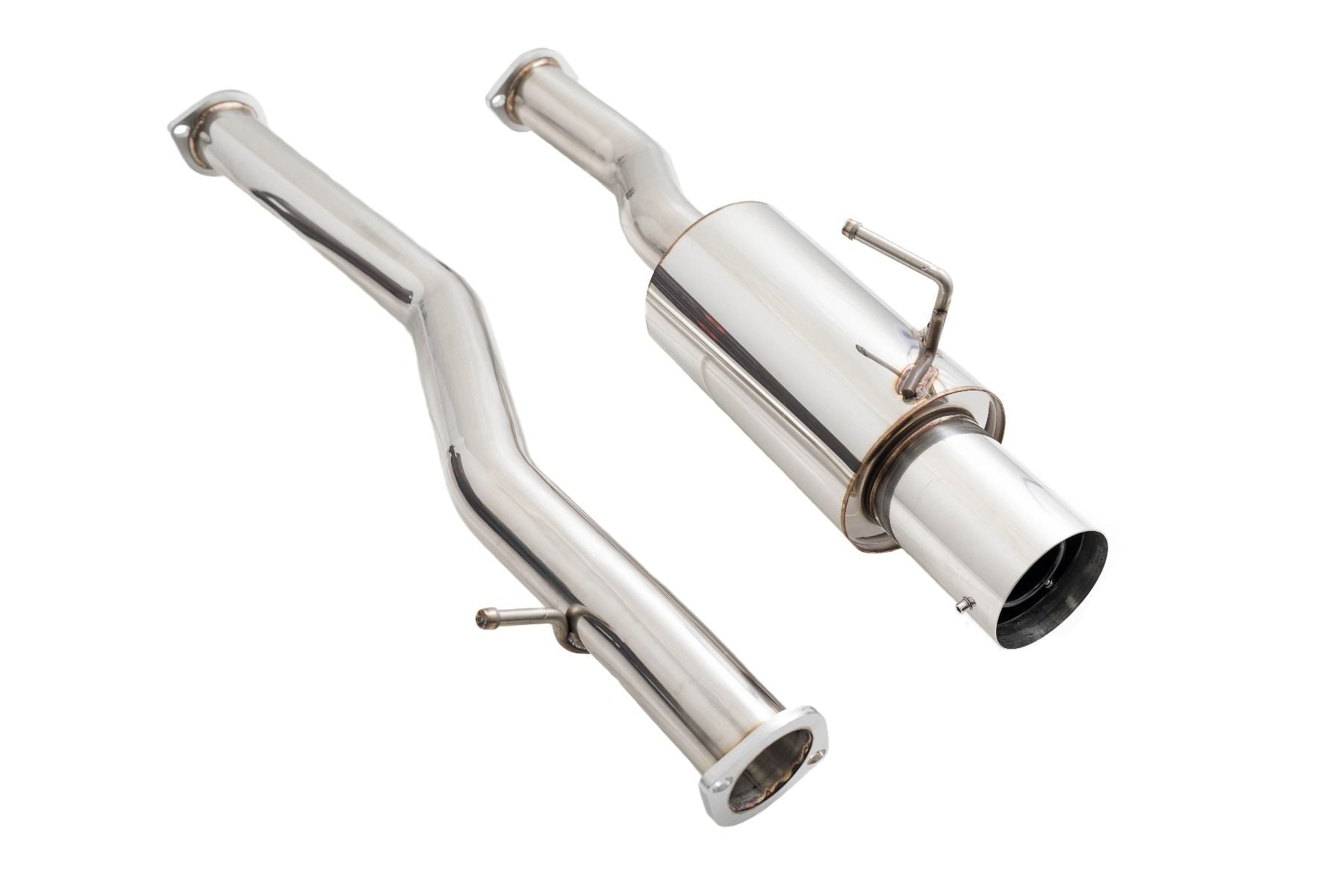 Megan Racing Nissan 370z 09+ Single Exit Cat-Back Exhaust System - Stainless Tip - Unleash Your Car's Potential!