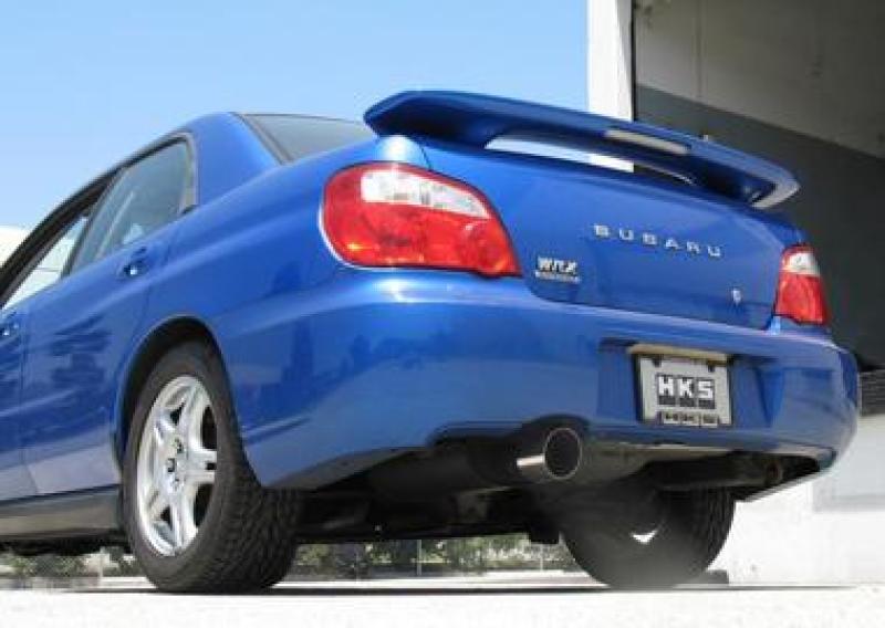 HKS High-Performance Sport Exhaust for 02-07 WRX & 04-07 STi - Upgrade Your Ride Now!