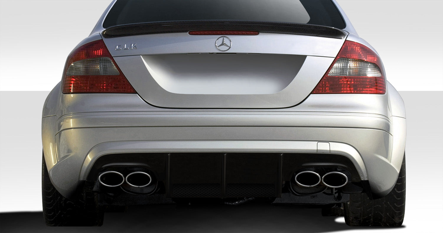 Upgrade Your 2003 - 2009 Mercedes CLK W209 with Duraflex Black Series Look Wide Body Rear Bumper Cover!