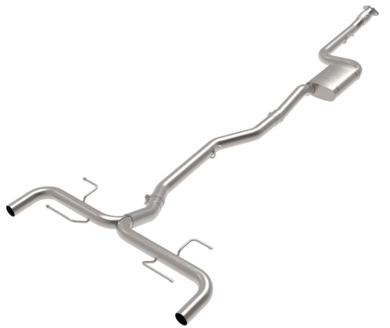 aFe Mach Force-Xp 2in to 2-1/2in 304SS Cat-Back Exhaust for 2017 - 2024 Alfa Romeo Giulia