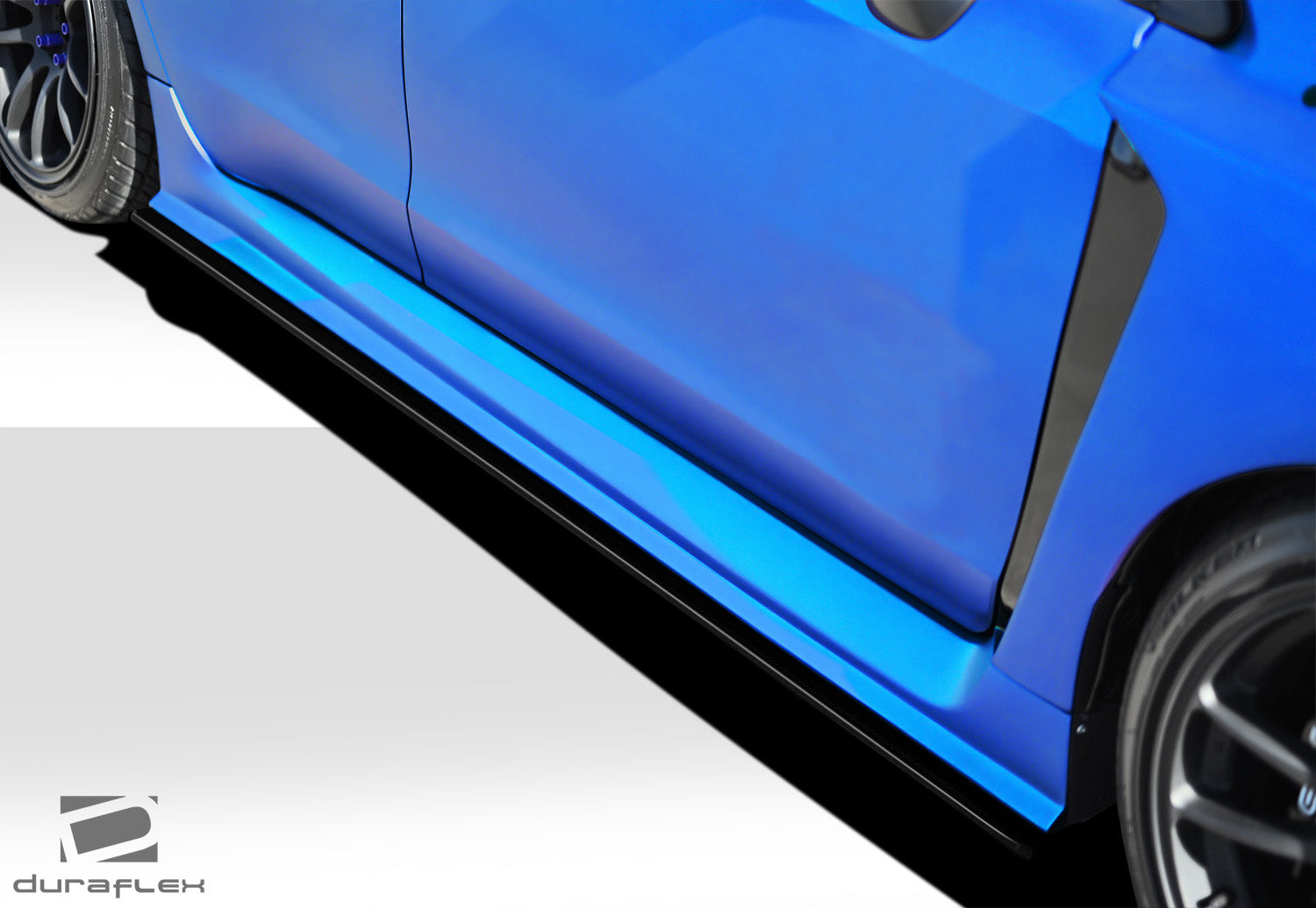 Get the Stunning 2015 - 2021 Subaru WRX Duraflex NBR Concept 2 - Piece Side Splitters Now!