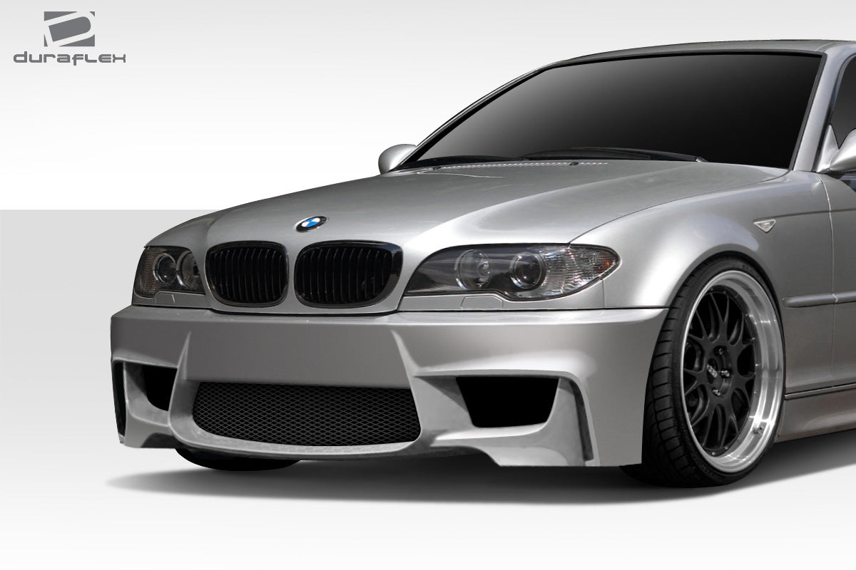 Upgrade Your 1999 - 2006 BMW 3 Series E46 with Duraflex 1M Look Front Bumper Cover!