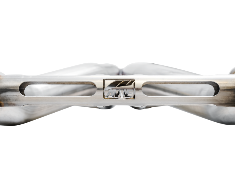 AWE Tuning's Thrilling 16 - 19 Chevy Camaro SS Res Cat - Back Exhaust - Touring Edition with Quad Diamond Black Tips