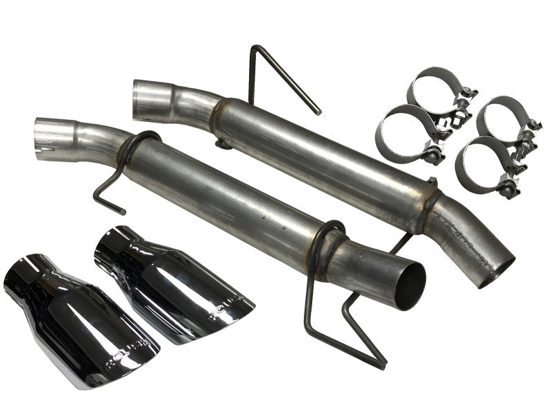 Roush 2005 - 2010 Ford Mustang V8 Extreme Axle - Back Exhaust Kit: Unleash the Beast!