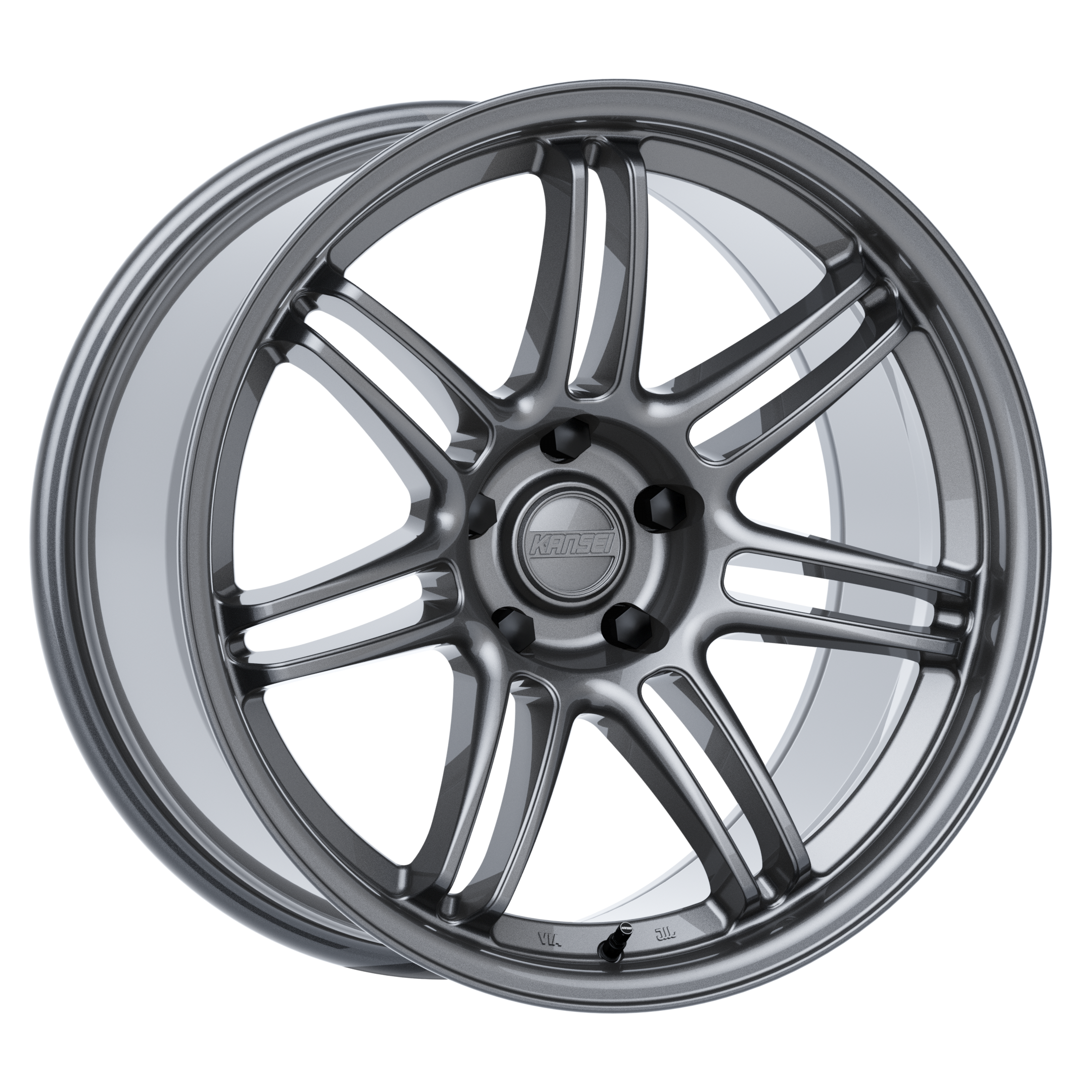 Kansei SEVEN 19x10.5 Gunmetal Wheels - Stunning and High - Performance!