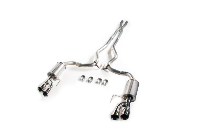 Roush 2018 - 2024 Ford Mustang 5.0L V8 Cat - Back Exhaust Kit (Fastback Only): Unleash Your Mustang's Potential!