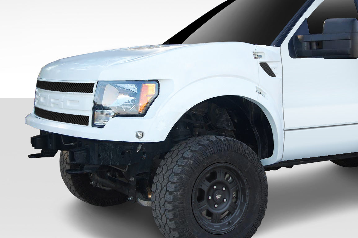 Revamp Your 2004 - 2014 Ford F - 150 with Duraflex Off Road Raptor Trophy Truck 3 - Piece Front End Conversion