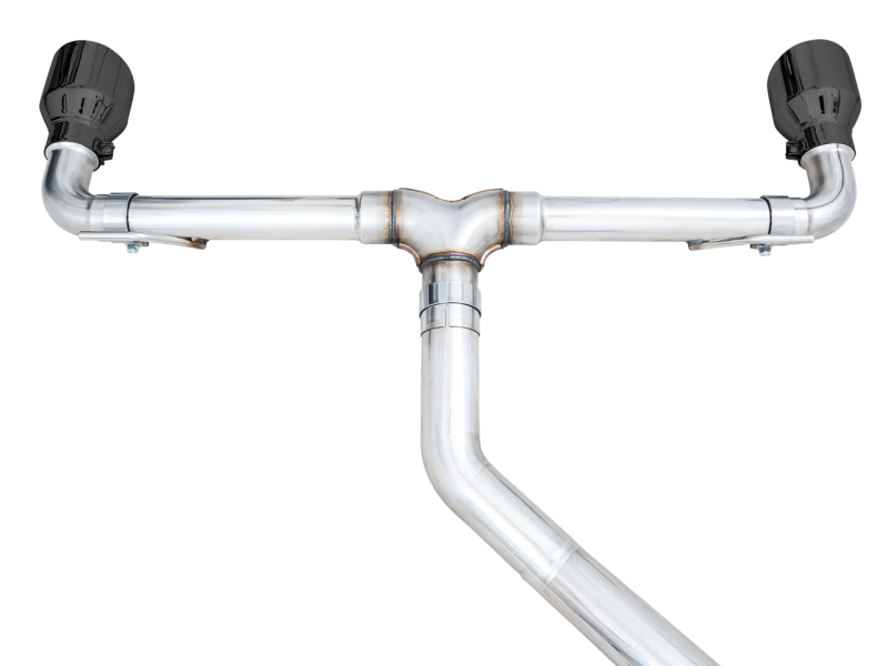 AWE 2022 VW GTI MK8 Touring Edition Exhaust - Stunning Diamond Black Tips
