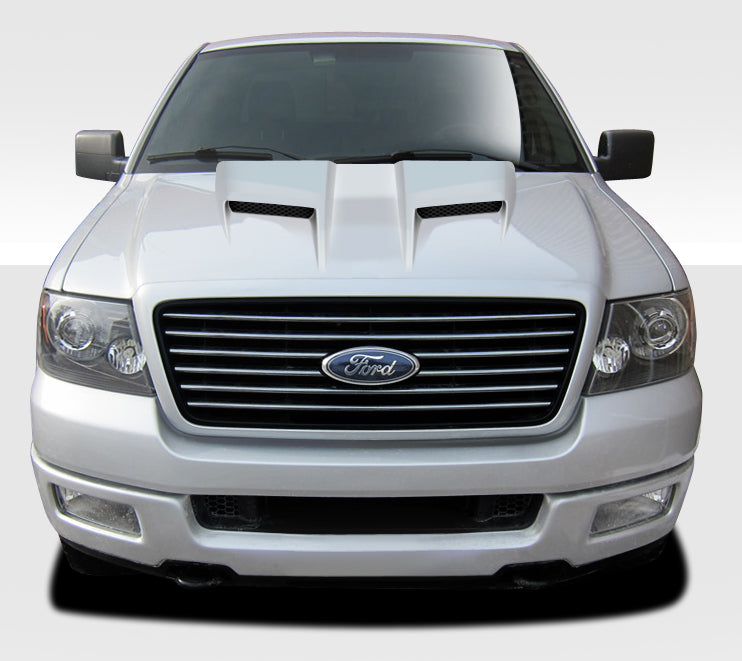 Upgrade Your 2004 - 2008 Ford F - 150 or 2006 - 2008 Lincoln Mark LT with Duraflex CVX One - Piece Hood!