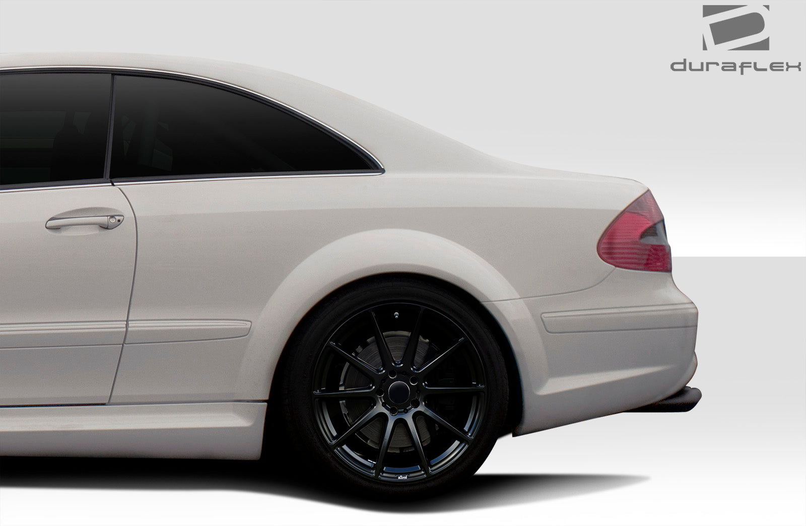 Revamp Your 2003 - 2009 Mercedes CLK W209 with Duraflex Black Series Look Wide Body Rear Fender Flares (2 Piece)