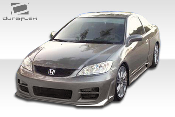 Transform Your 2004 - 2005 Honda Civic 4DR with Duraflex R34 4 - Piece Body Kit!