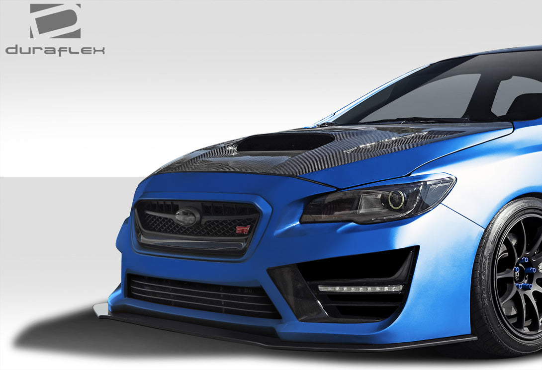 Unleash Style: 2015 - 2021 Subaru WRX Duraflex NBR Concept One - Piece Front Splitter