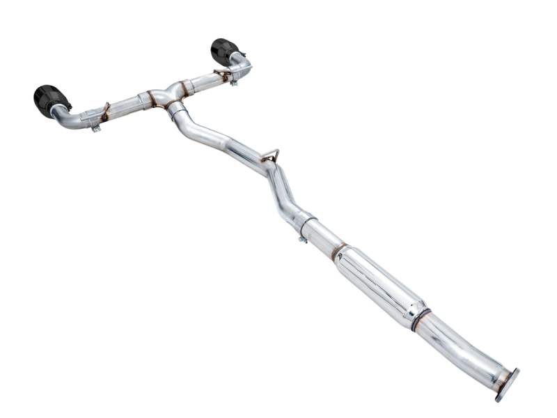AWE Subaru BRZ / Toyota GR86 / Toyota 86 Track Edition Cat-Back Exhaust - Stunning Diamond Black Tips