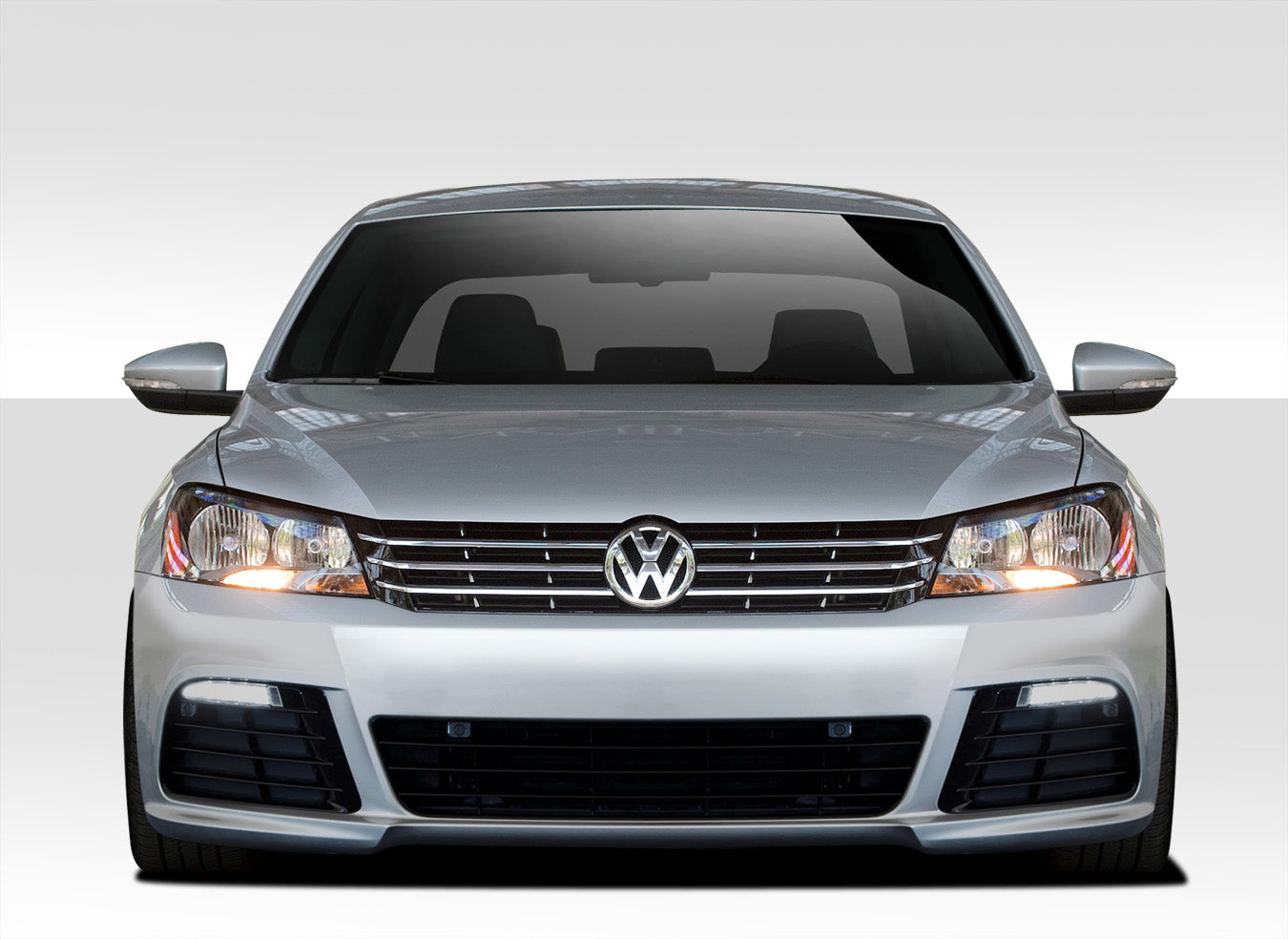 Enhance Your 2011 - 2015 Volkswagen Passat with Duraflex R Look Front Bumper Cover!