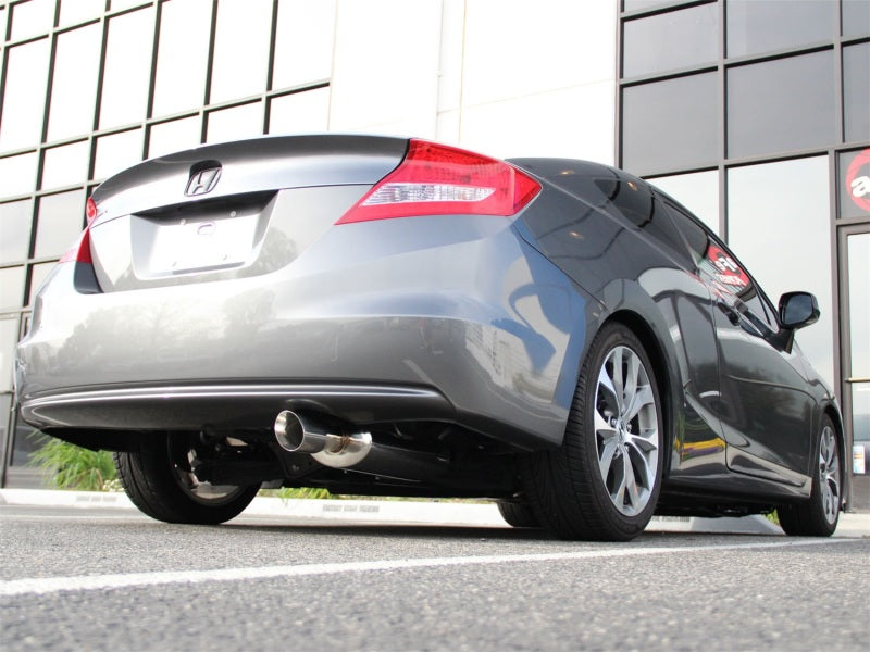 aFe Takeda 304SS Axle-Back Exhaust with Polished Tip for 2012 - 2015 Honda Civic L4 1.8L