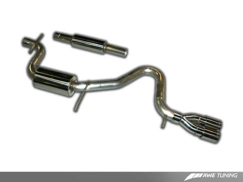 AWE Tuning 2.5L Golf/Rabbit Catback Performance Exhaust - Unleash Your Engine's Potential!