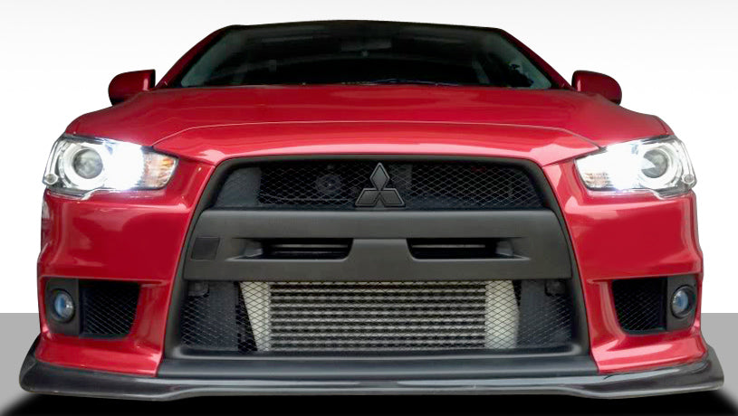 Get the Stunning 2008 - 2015 Mitsubishi Lancer Evolution 10 Duraflex JDP Style Front Lip!