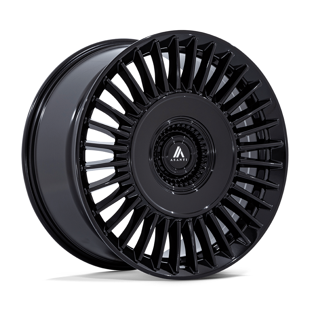 Asanti Black AB040 TIARA 20X9 Gloss Black Wheels - Stylish and Durable!