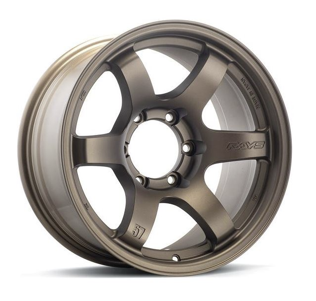 RAYS Gram Lights 57DR-X 17x8.5 6x139.7 ET0 (DARK BRONZE) - Set of 4 Wheels - A Must-Have for Your Truck!
