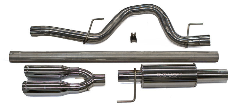 Roush 2011 - 2014 Ford F - 150 3.5L/5.0L/6.2L: Unleash the Beast with Enhanced Sound Cat - Back Exhaust Kit