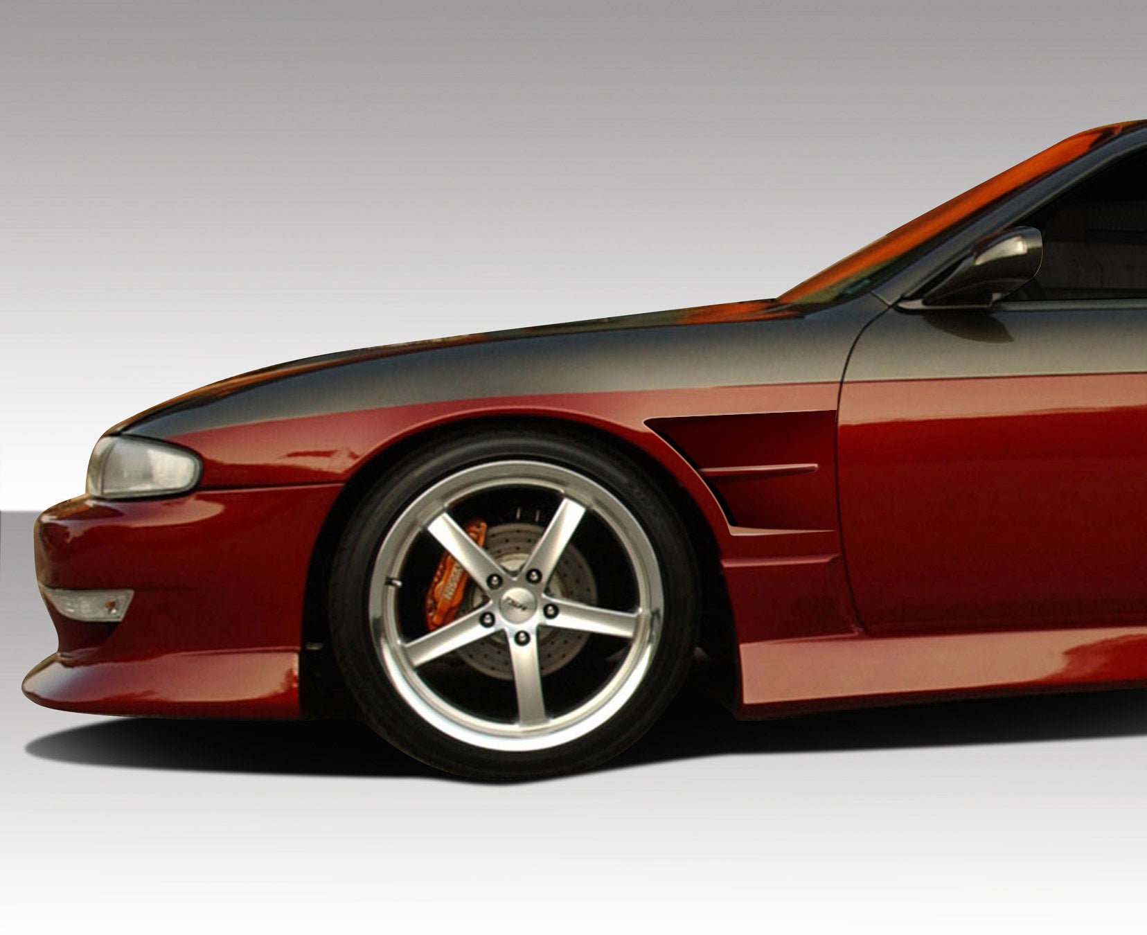 Enhance Your 1995 - 1996 Nissan 240SX S14 with Duraflex B - Sport Front Fenders (+25mm) - 2 Piece Set