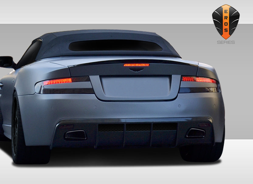 Upgrade Your 2004 - 2012 Aston Martin DB9 DBS with Eros Version 1 Rear Bumper Cover!