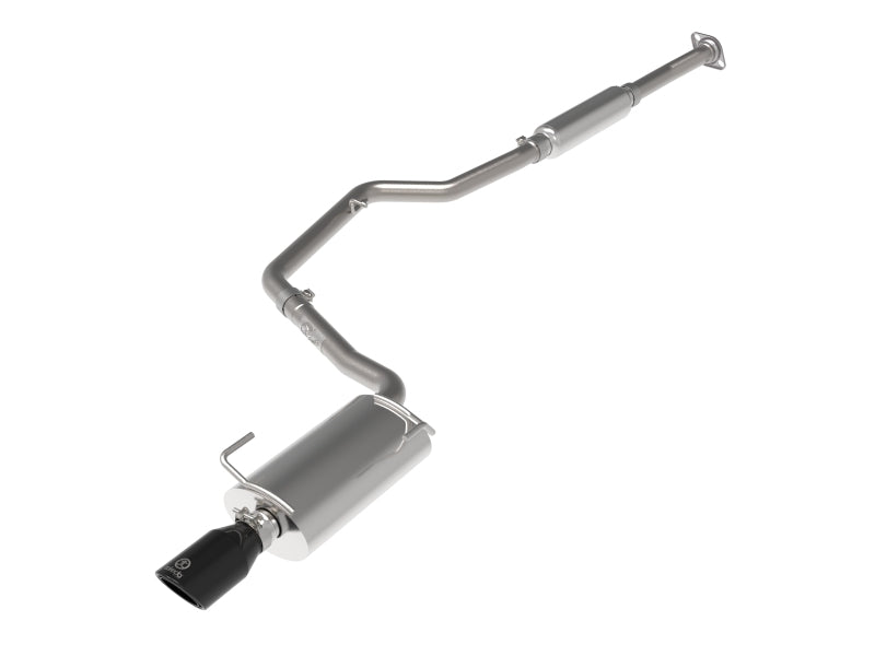 aFe POWER Takeda - Unleash Your 2012 - 2016 Subaru Impreza 2.0L with 2.5in 304SS CB Exhaust and Black Tips