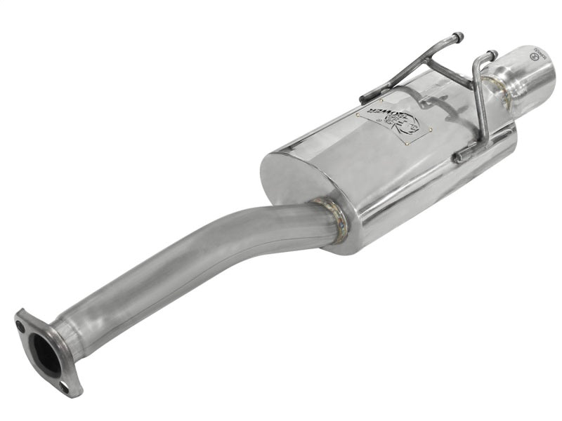 aFe Takeda 2.5-inch 304SS Axle-Back Exhaust with Polished Tip for 2006 - 2011 Honda Civic Sedans