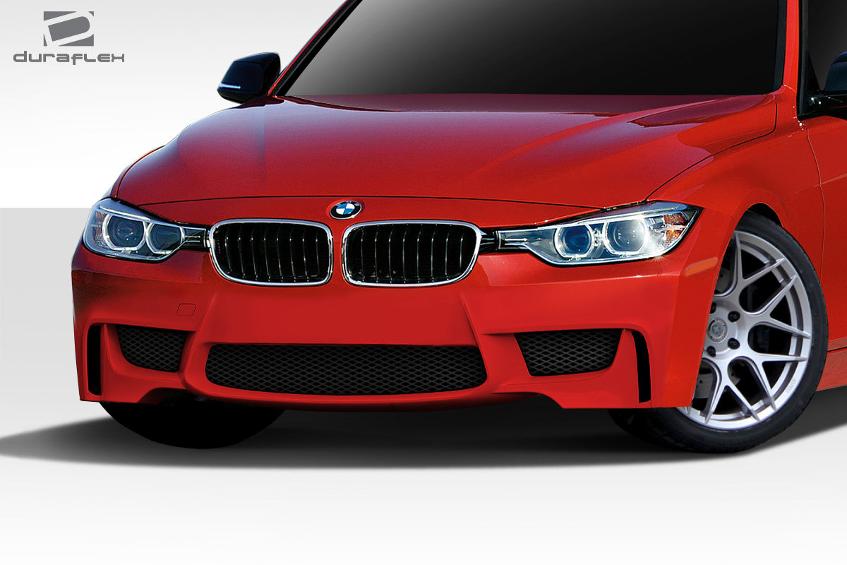 Transform Your 2012 - 2018 BMW 3 Series F30 with Duraflex 1M Look Front Bumper Cover!