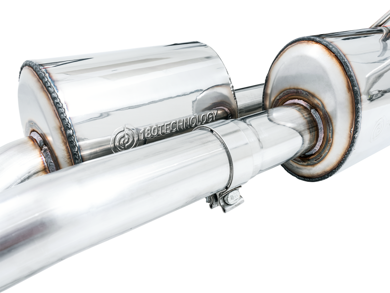 AWE Tuning 2021 - 2024 RAM 1500 TRX 0FG Cat - Back Exhaust with Stunning Diamond Black Tips