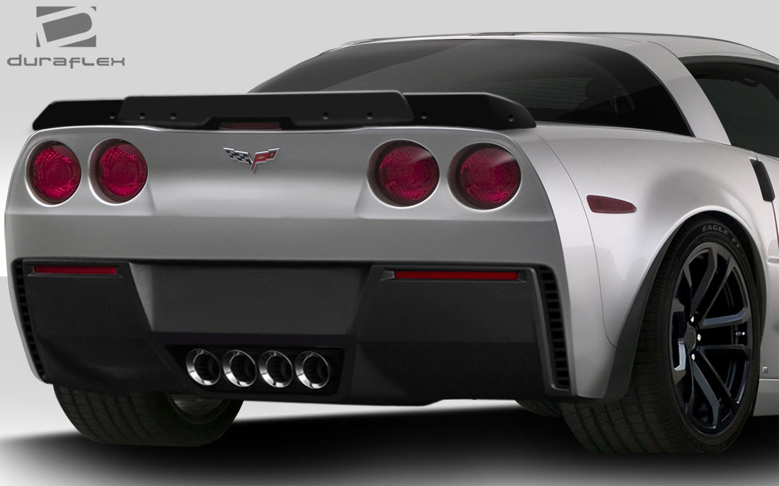 Upgrade Your 2005 - 2013 Chevrolet Corvette C6 with Duraflex Stingray Z 2 - Piece Rear Wing Spoiler