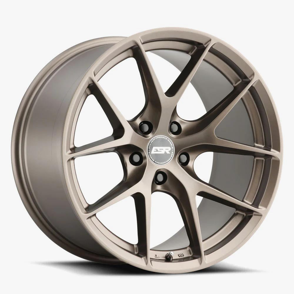 ESR RF2 19x9.5 5x114.3 (Custom Drill) ET35 Matte Bronze - Stunning Custom Wheels