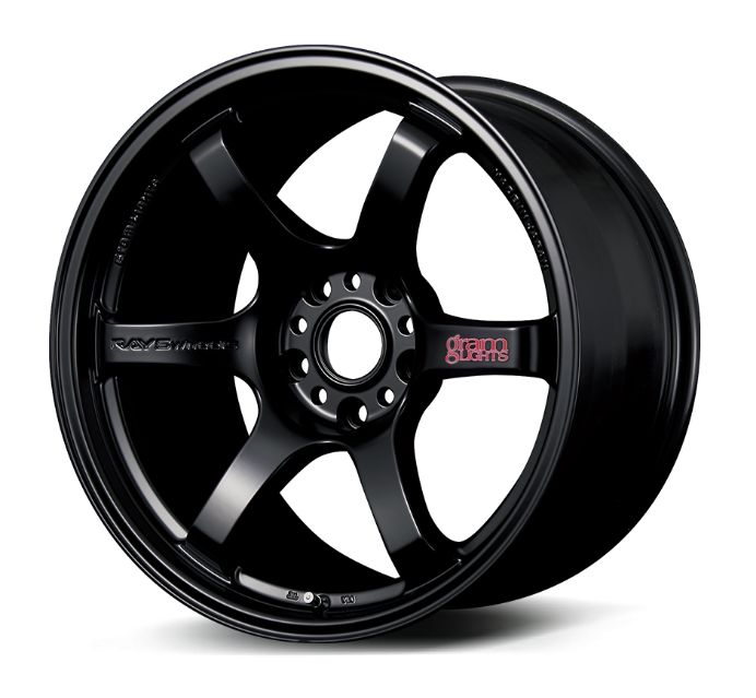 Don't Miss! RAYS Gram Lights 57DR 18x8.5 Wheels Set of 4 in Semi Gloss Black