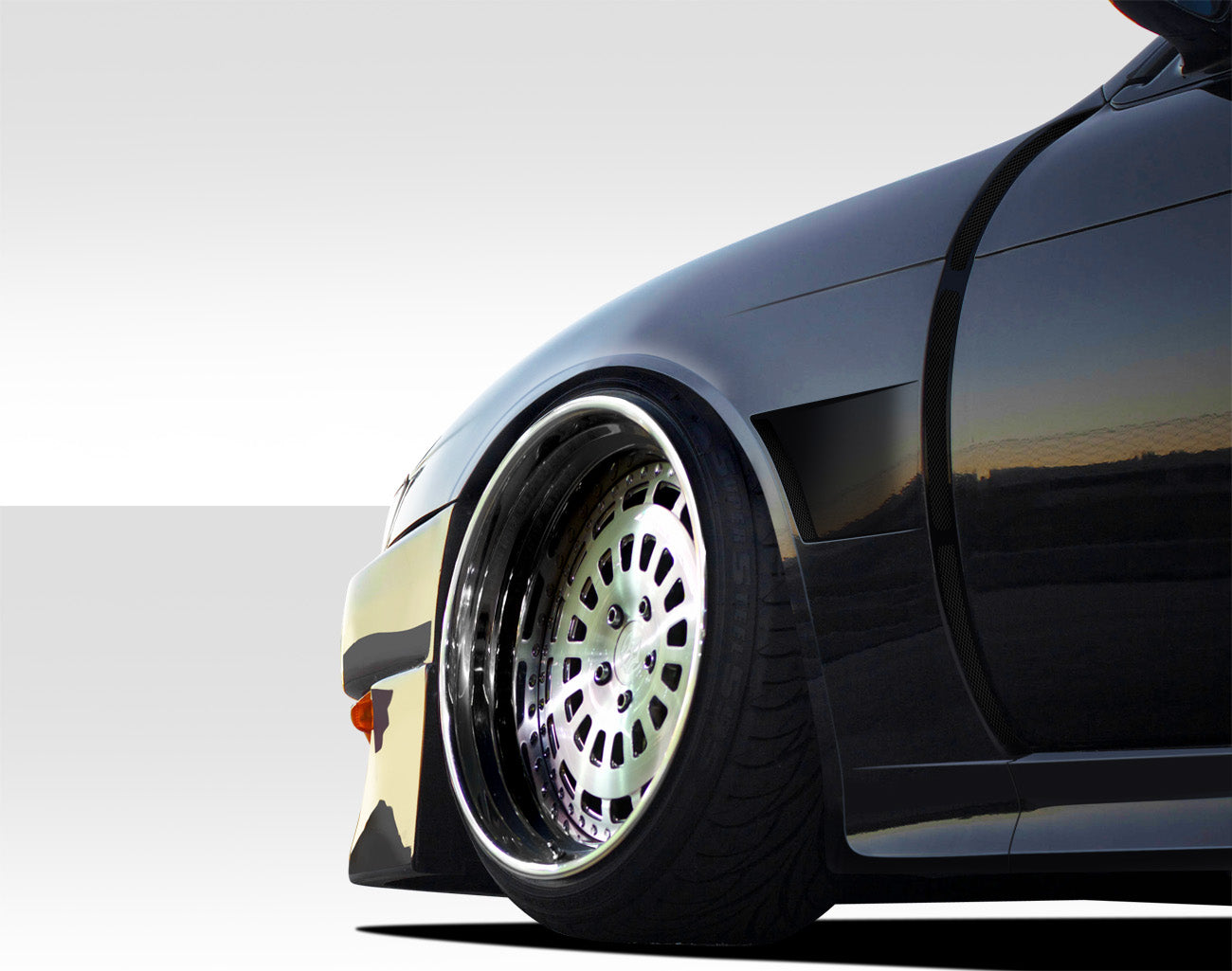 Upgrade Your 1997 - 1998 Nissan 240SX S14 with Duraflex V - Speed Wide Body Kit (+35mm) - 8 Piece!