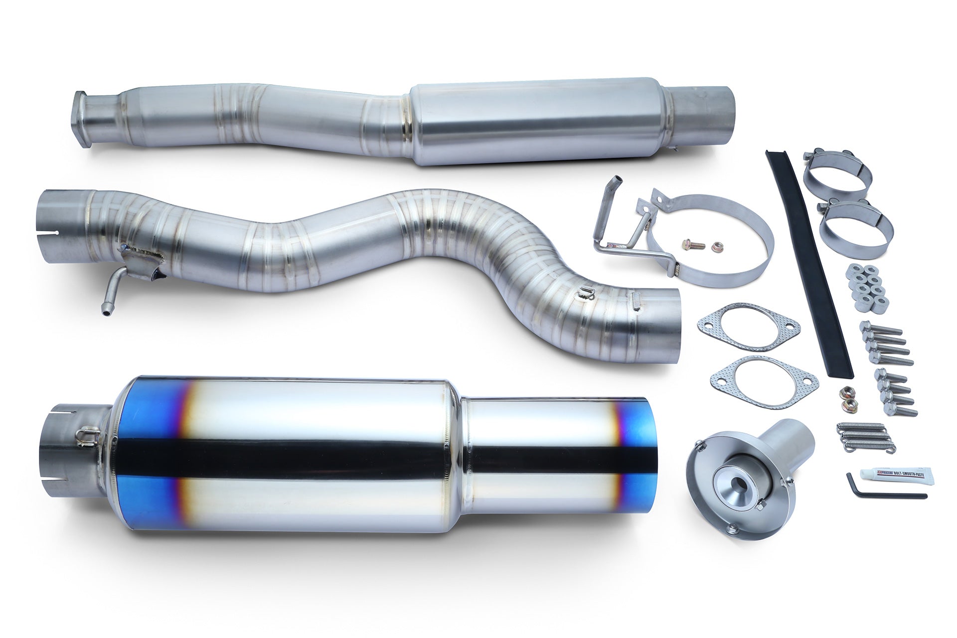 TOMEI Extreme Full Titanium Muffler Kit for INFINITI Q60 - Ti Infinity