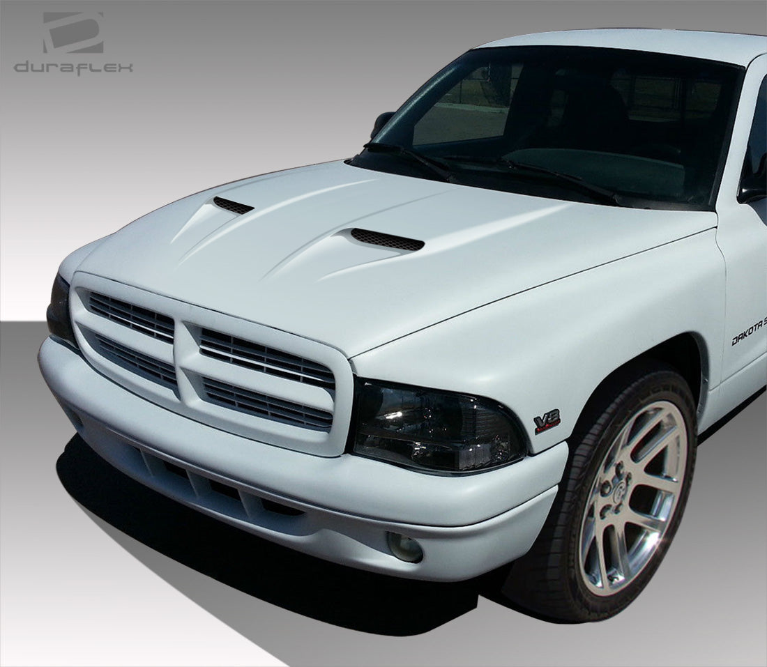 Upgrade Your 1997 - 2004 Dodge Dakota or 1998 - 2003 Durango with Duraflex CVX One - Piece Hood!